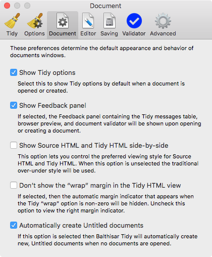 App-tidy-prefs-document