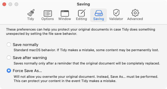 App-tidy-prefs-saving
