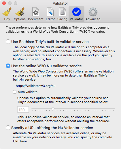 App-tidy-prefs-validator