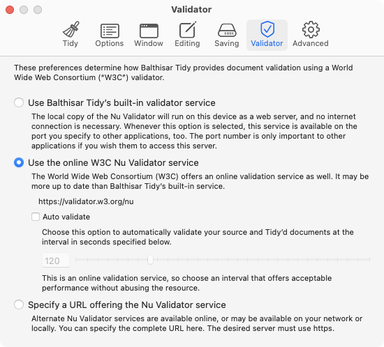 App-tidy-prefs-validator-w3c